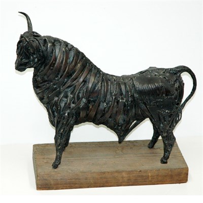 Lot 13 - Pedro Cervantes Mexican, b. 1933 El Toro, 1965...