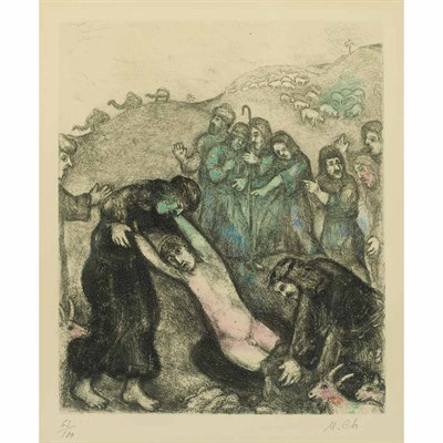 Lot 30 - Marc Chagall (1887-1985) JOSEPH AND HIS...