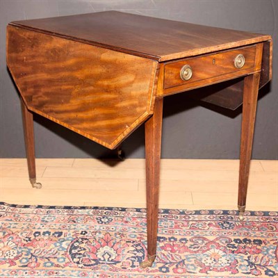Lot 506 - George III Mahogany Pembroke Table Height 28...
