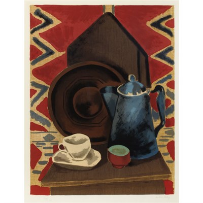 Lot 158 - Man Ray (1890-1976) STILL LIFE WITH COFFEE POT,...