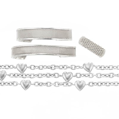 Lot 52 - Group of Sterling Silver Jewelry, Tiffany & Co.