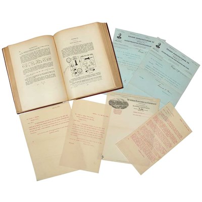 Lot 95 - [EDISON, THOMAS, ALVA] VAN DEVENTER, H.R....