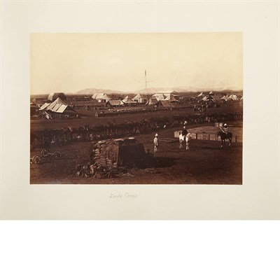 Lot 78 - [INDIA--PHOTOGRAPHY] Photographic album on...