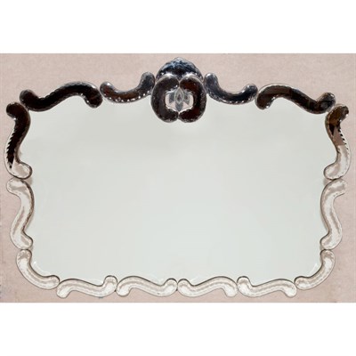 Lot 416 - Venetian Style Mirror Framed Mirror Height 43...