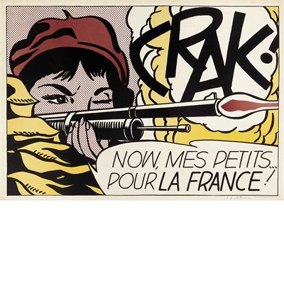 Lot 63 - Roy Lichtenstein (1923-1997) CRAK! (CORLETT II....