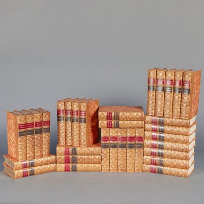 Lot 471 - [FINE BINDINGS] LEVER, CHARLES. Works......