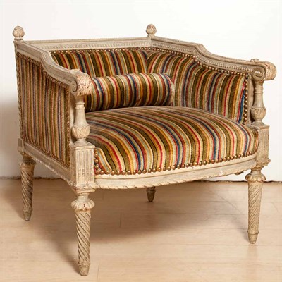 Lot 195 - Louis XVI Painted Wood Child's Chair