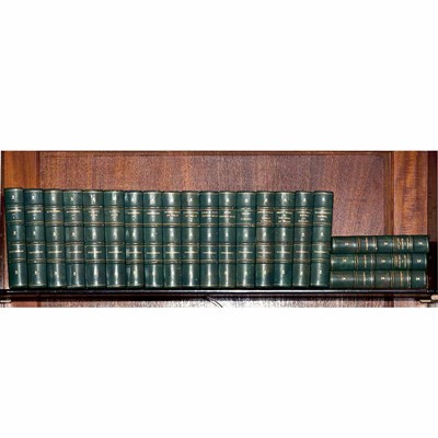 Lot 483 - [FINE BINDINGS] THACKERAY, WILLIAM M. [Works]....
