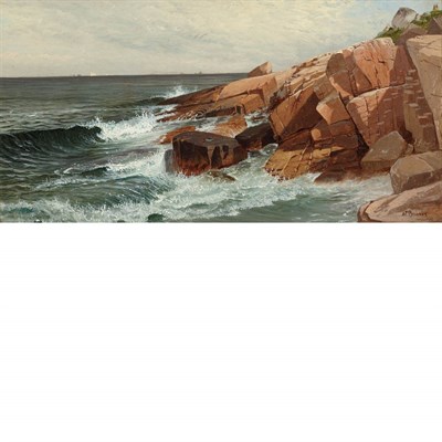 Lot 25 - Alfred Thompson Bricher American, 1837-1908...