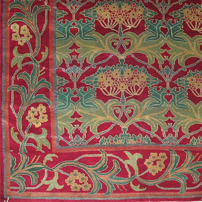 Lot 484 - Arts and Crafts Style Carpet India,...