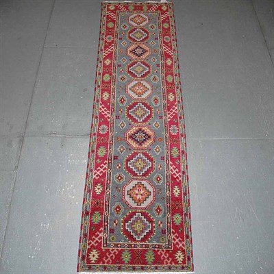 Lot 498 - Indo-Kazak Runner India, contemporary Ten...