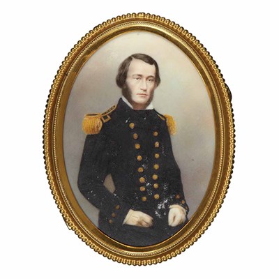 Lot 10 - [CIVIL WAR--CONFEDERATE] Portrait miniature of...