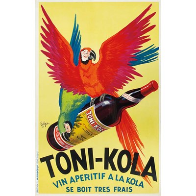 Lot 129 - Robys (b. 1916) TONI-KOLA Color lithograph,...