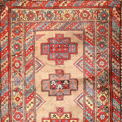 Lot 268 - Kurdish Runner West Persia, late 19th century...