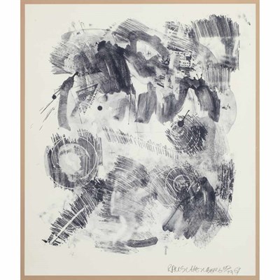 Lot 113 - Robert Rauschenberg LOOP (FOSTER 78)...