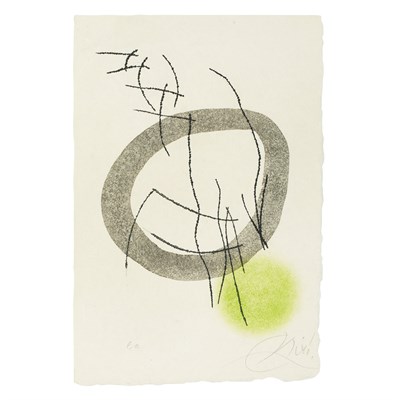 Lot 81 - Joan Miró MIRANDA ET LA SPIRALE (D. 1124)...