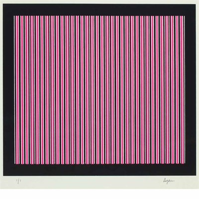 Lot 1 - Yaacov Agam (b. 1928) COMPOSITION Color...