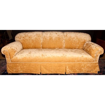 Lot 504 - Upholstered Sofa Length 7 feet.