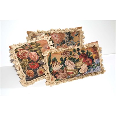 Lot 507 - Three Needlepoint Pillows