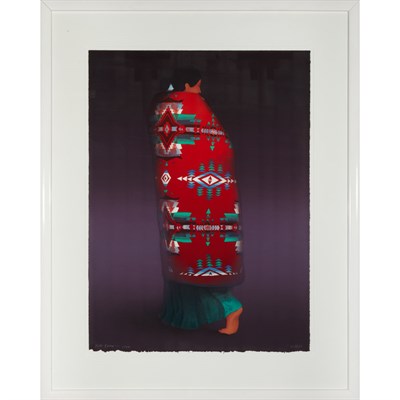Lot 111 - R.C. Gorman NELLIE BEGAY Color lithograph,...