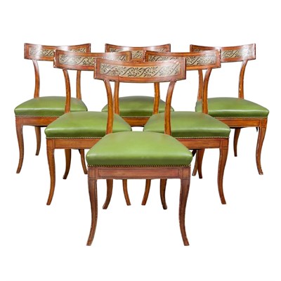 Lot 247 - Set of Twelve Continental Neoclassical Style...