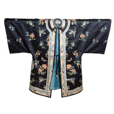 Lot 165 - Chinese Silk Robe 19th Century Length 45 inches.