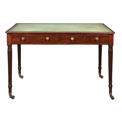 Lot 360 - Regency Mahogany Writing Table First quarter...