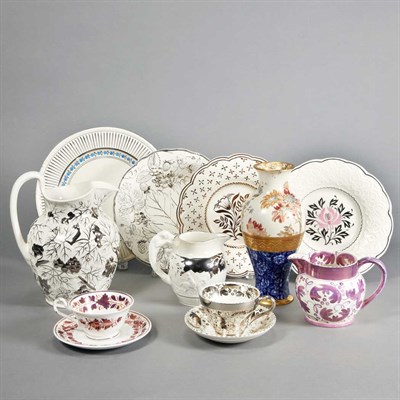 Lot 262 - Group of Wedgwood Luster Decorated Pottery and...