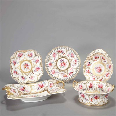 Lot 317 - Associated English Porcelain Table Service...