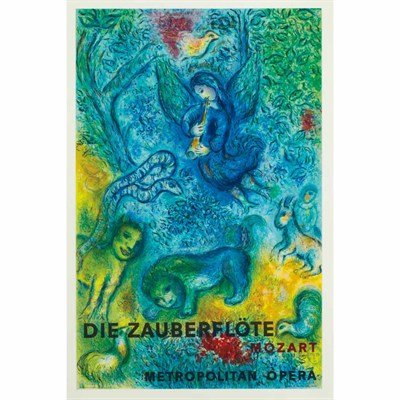 Lot 33 - After Marc Chagall THE MAGIC FLUTE (C.S. 38)...