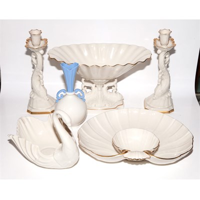 Lot 313 - Group of Lenox Porcelain Table Articles...