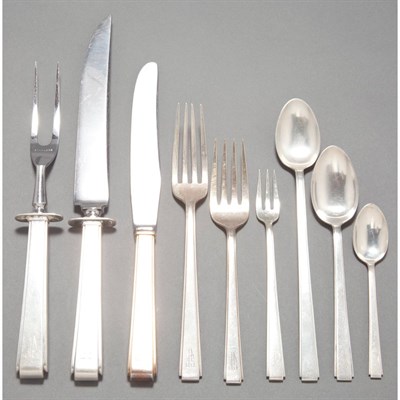 Lot 399 - Sterling Silver Partial Flatware Service...