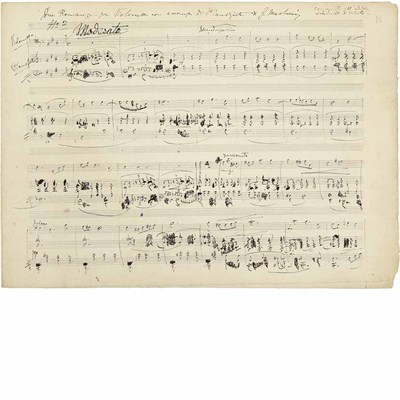 Lot 131 - MARTUCCI, GIUSEPPE Autograph musical...