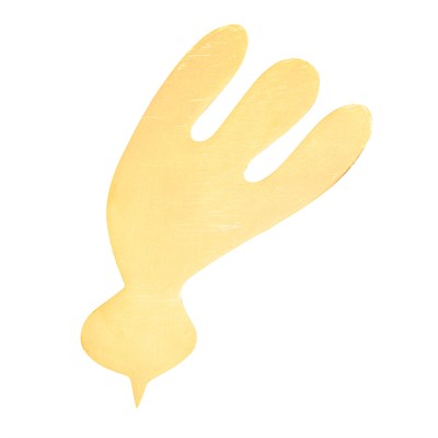Lot 7 - Jean (Hans) Arp OISEAU-CHUTE Gold plated...