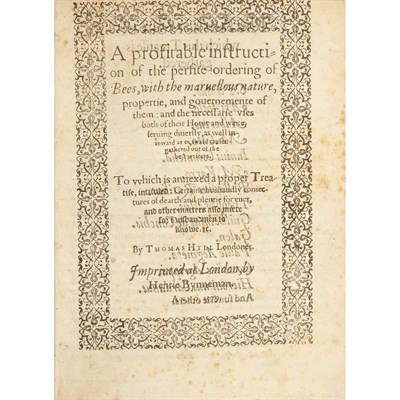 Lot 161 - [ELIZABETHAN] HILL, JOHN. A profitable...
