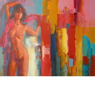 Lot 98 - Nicola Simbari Italian, 1927-2012 Darleen...