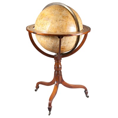 Lot 109 - George III 18 Inch Cary's Celestial Globe on...
