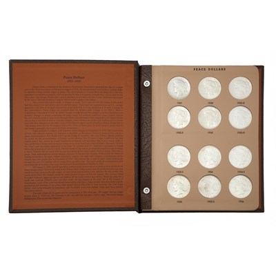 Lot 168 - United States Peace Dollars
