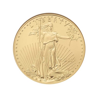Lot 229 - United States $50 2007 American Gold Eagle