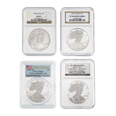 Lot 177 - United States Silver Eagles