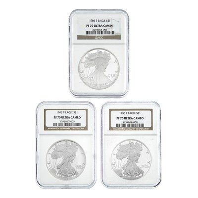 Lot 173 - United States Proof Silver Eagles