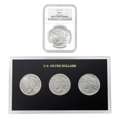 Lot 171 - United States Peace Dollars