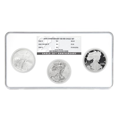 Lot 178 - United States Silver Eagles, 1986 to 2010