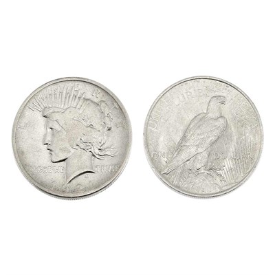 Lot 184 - United States Halves and Dollars