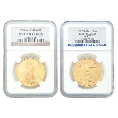 Lot 233 - United States Gold Eagles