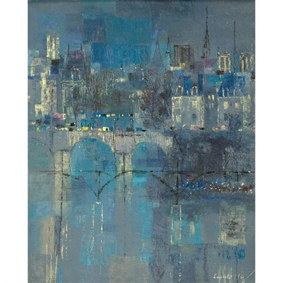 Lot 57 - Lancelot Ney Hungarian, 1900-1965 Nocturne,...