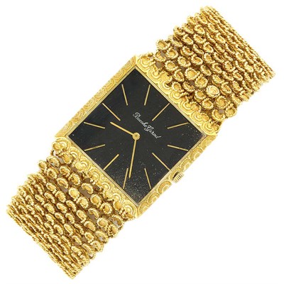 Lot 539 - Gentleman's Gold Wristwatch, Bueche Girod