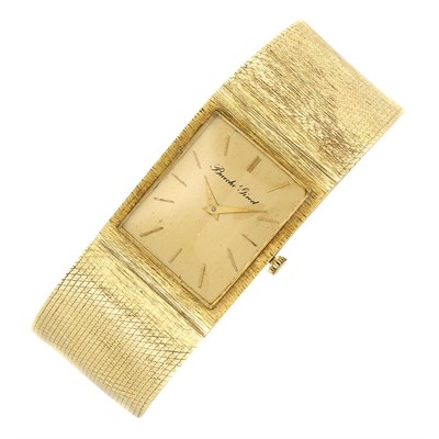 Lot 91 - Gentleman's Gold Wristwatch, Bueche Girod