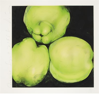 Lot 142 - Donald Sultan (b. 1951) QUINCES (WALKER 47)...