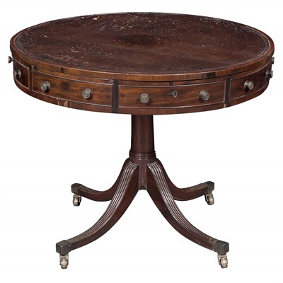 Lot 416 - Regency Mahogany Library Table Early 19th...
